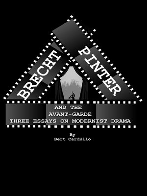 cover image of Brecht, Pinter, and the Avant-Garde